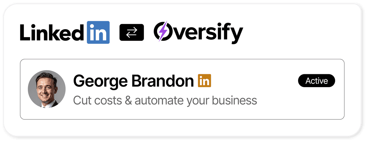 Sync your LinkedIn profile