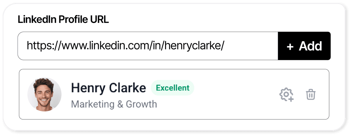 Pick your target creators